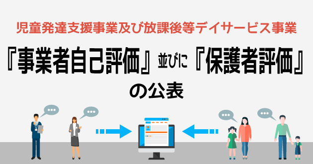 『事業者自己評価』並びに『保護者評価』